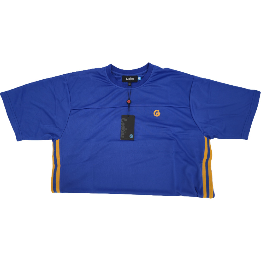 Cookies SF Blue/Yellow Jersey Mens XL